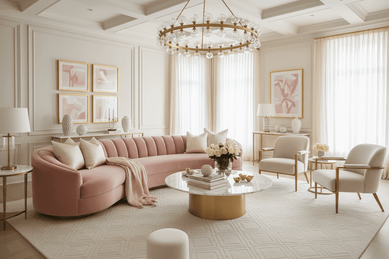 5 Ways to Style Your Living Room for a Luxe Look - Luxe Nest Market