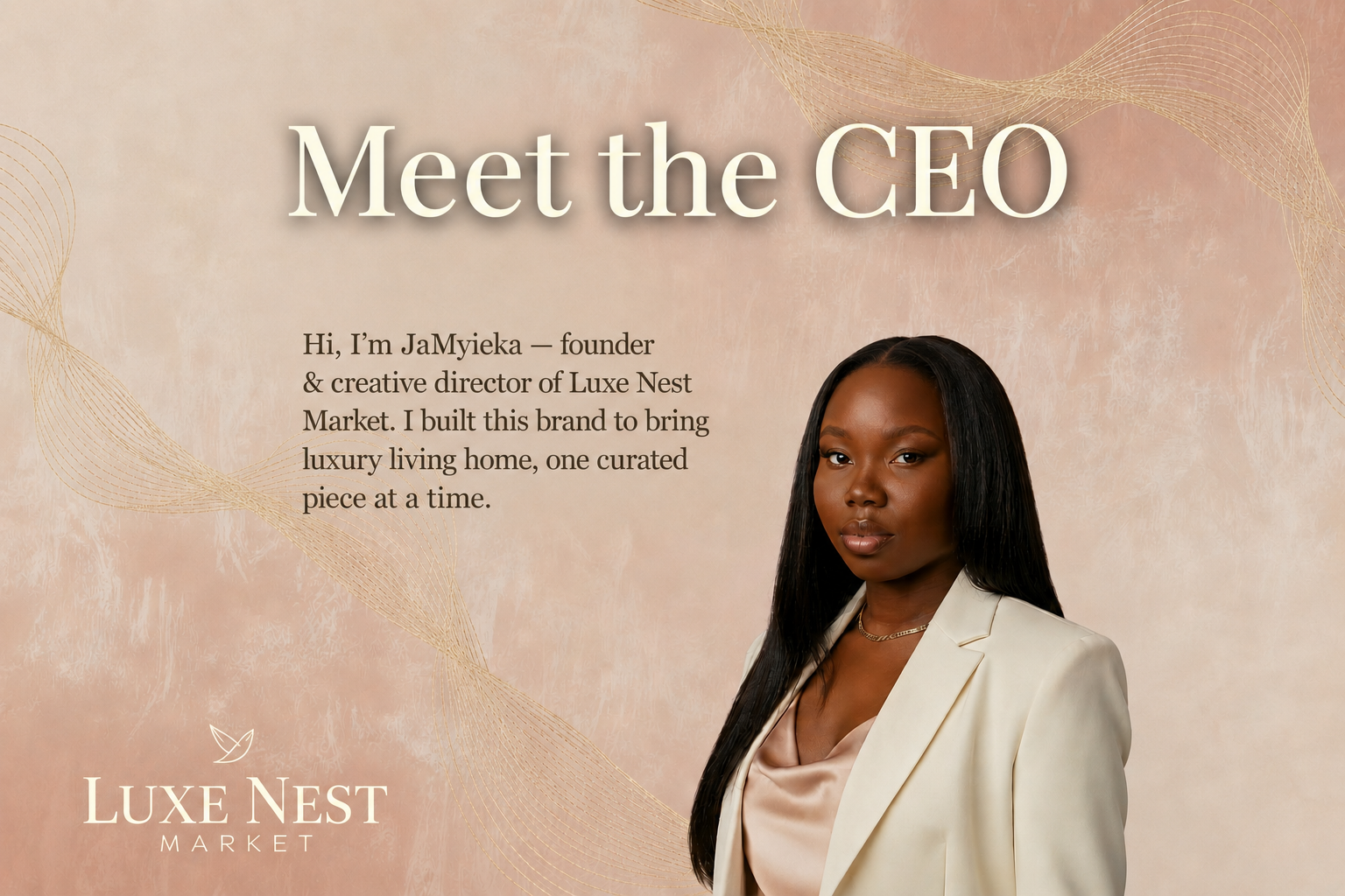 Myieka Lee, founder and CEO of Luxe Nest Market